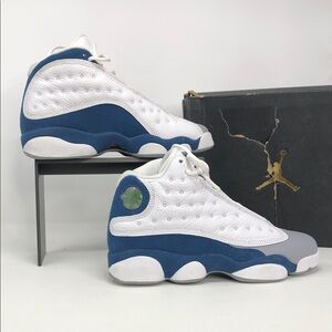 Air Jordan 13 Retro (GS) French Blue DJ3003-164 Youth Sneakers - Size 4Y